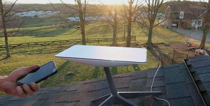 Старлинк на крыше