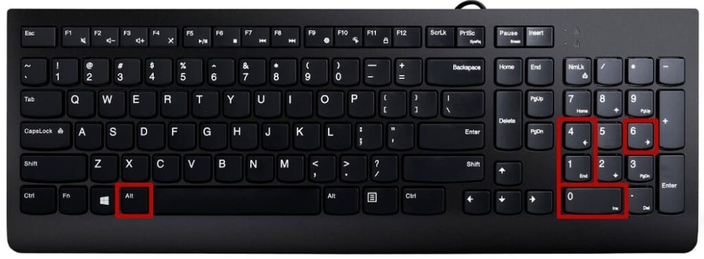 Гарячі клавіші на клавіатурі для апострофа